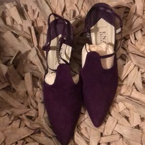 ⚡️⚡️Women’s Purple Suede 👠 , Size 9M